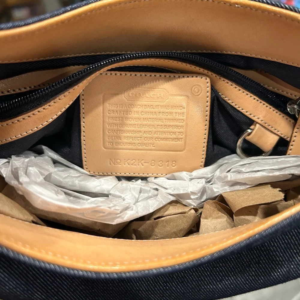 Coach Y2K Hamptons Denim Hobo Bag - Picture 7 of 7